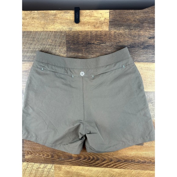 Title Nine Diana's‎ Womens Sz 6 Gray Walking Hiking Shorts  USA Made - Picture 2 of 6